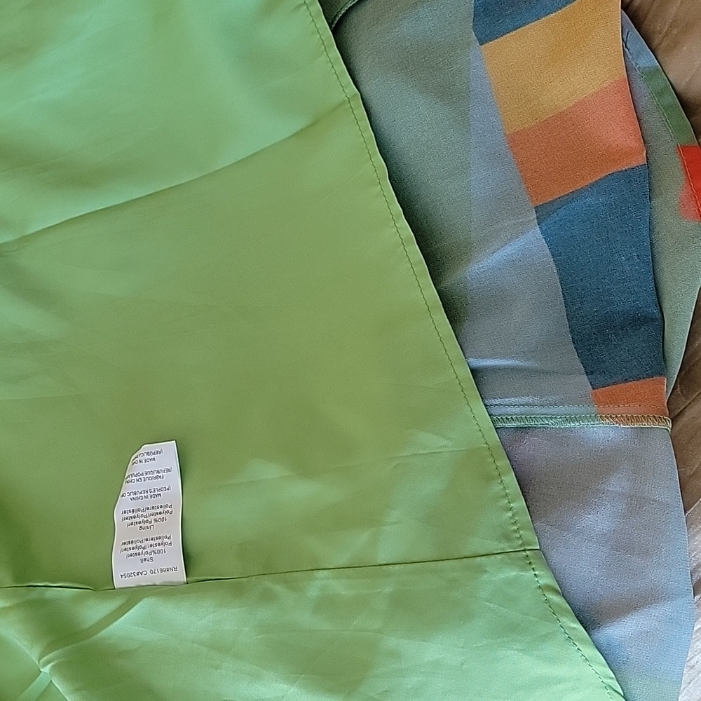 NWT Hutch Abstract Wrap Maxi Dress XS - Picture 6 of 9